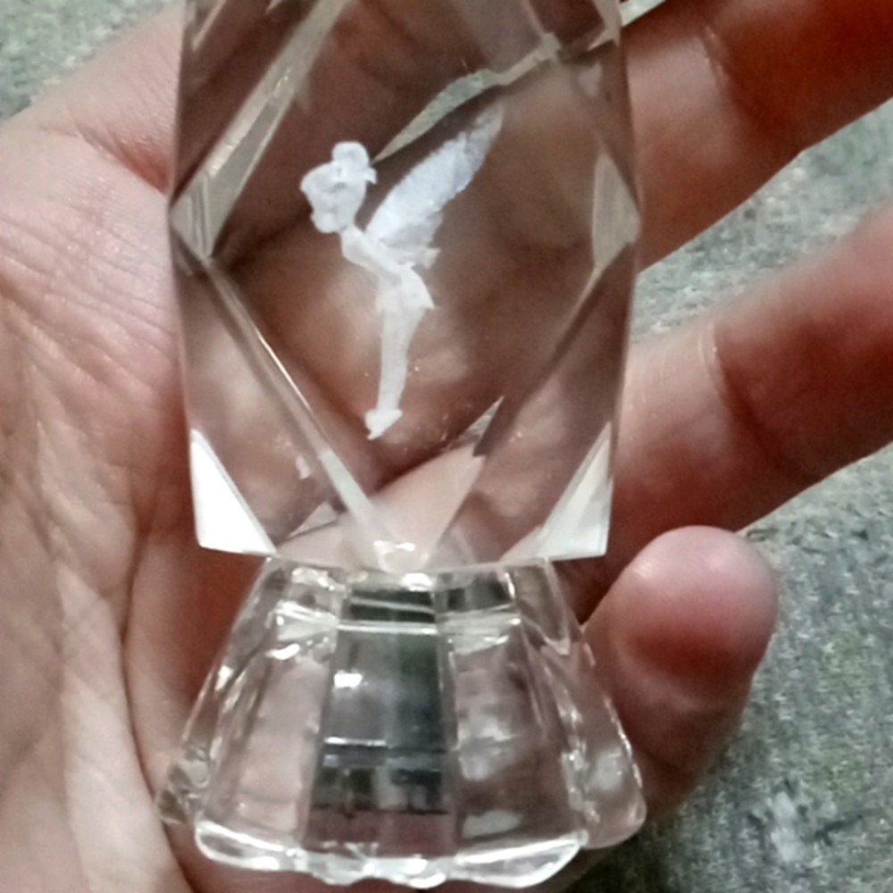 Glass light up Tinkerbell